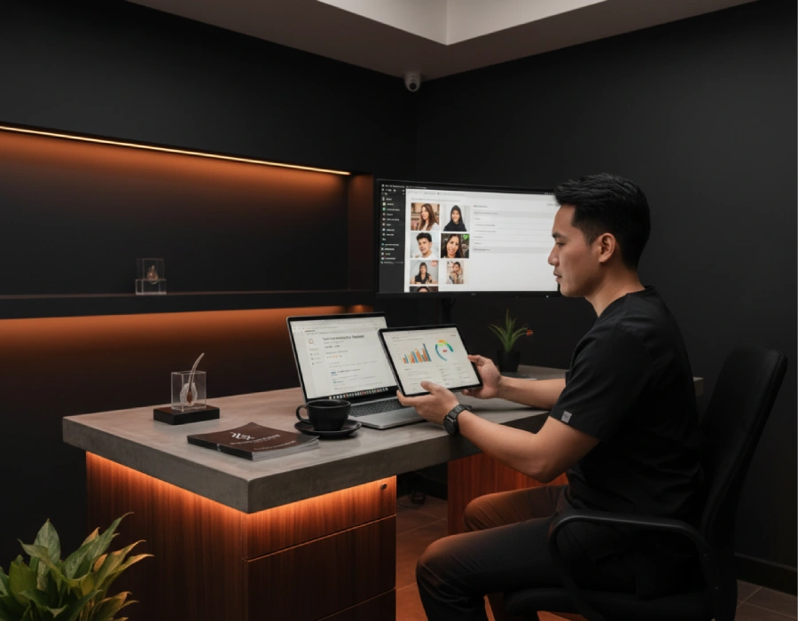 Effective marketing for hair transplant clinics requires multiple channels working together
